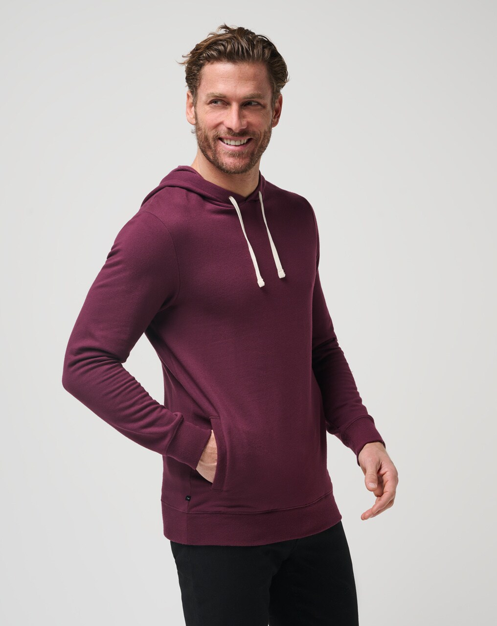 Seek softness online long hoodie