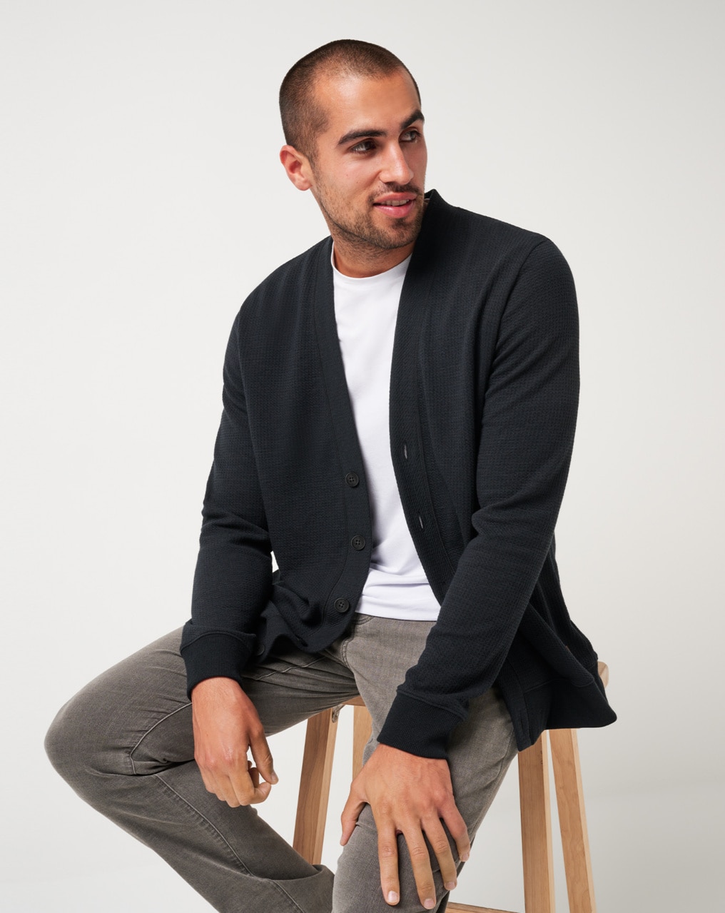 PRISTINE SHORE CARDIGAN TravisMathew