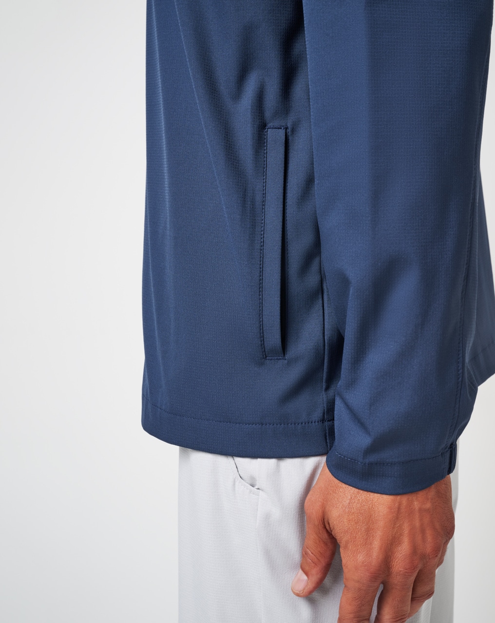 TENDERLOIN moss stitch zip up jkt