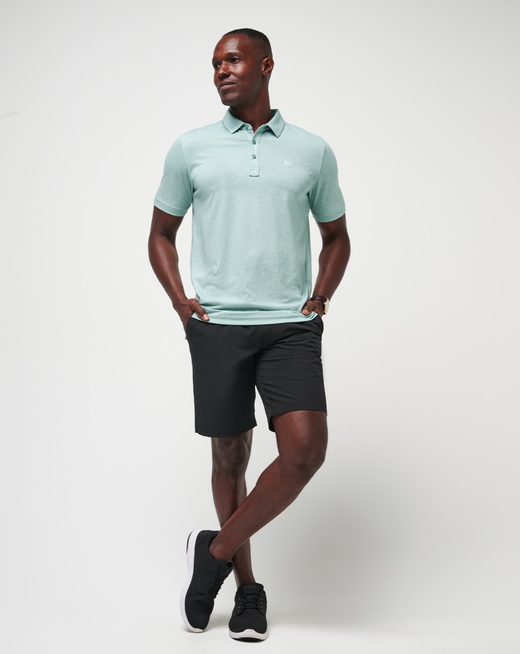 Polo deals shorts green