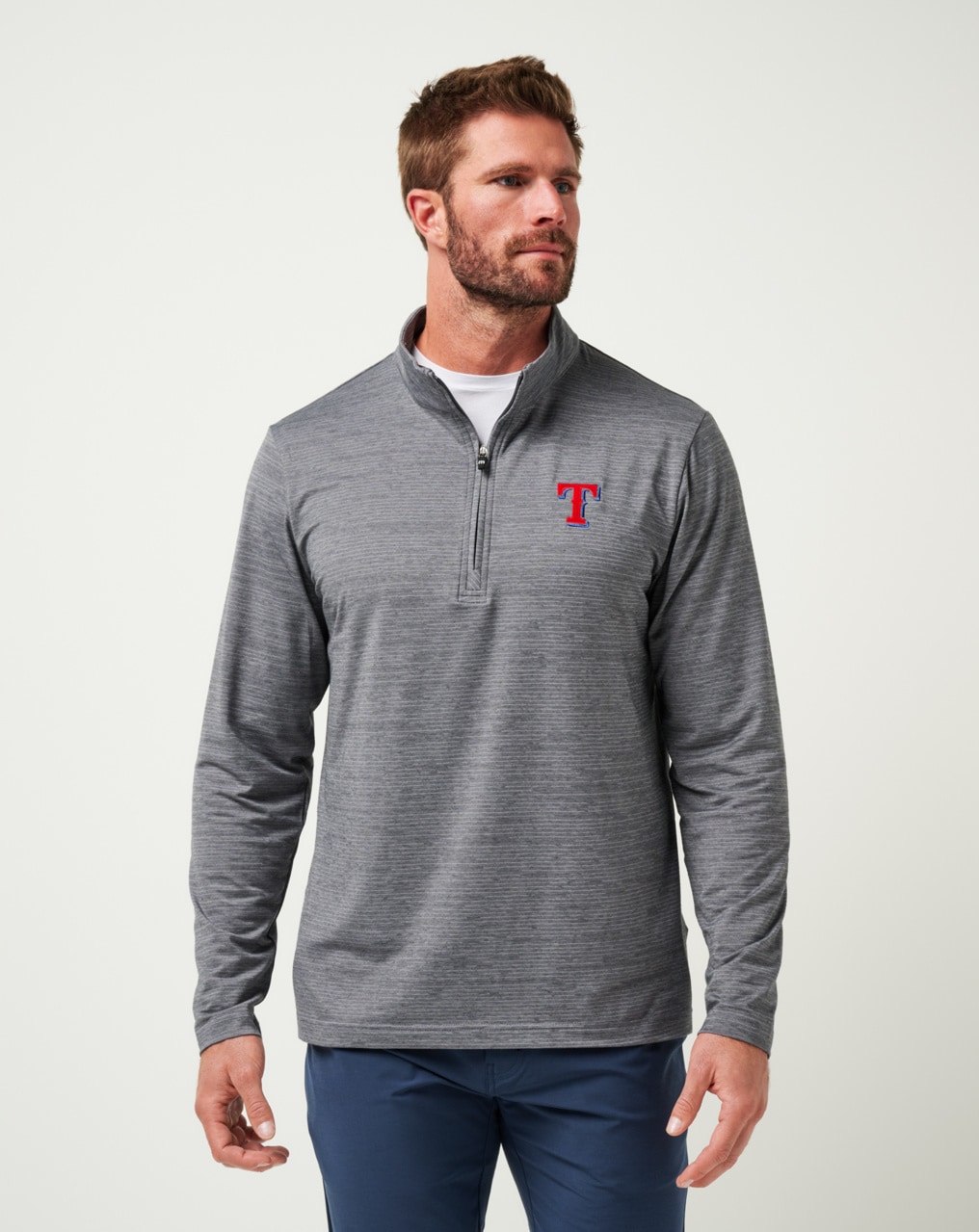 【冬バーゲン★】 TEXAS RANGERS THE HEATER QUARTER ZIP | TravisMathew バッグ