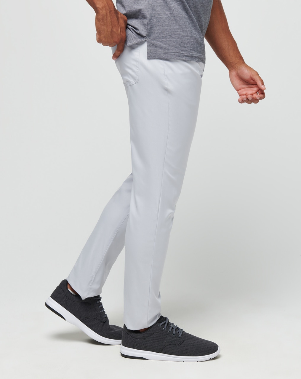 White Pleated cotton chino trousers | Polo Ralph Lauren | MATCHES UK