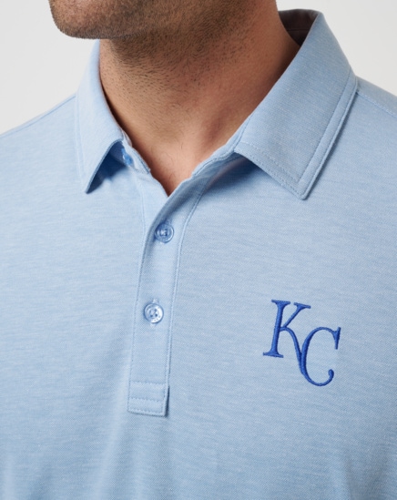 KANSAS CITY ROYALS PLAYOFF PITCH POLO Image Thumbnail 3