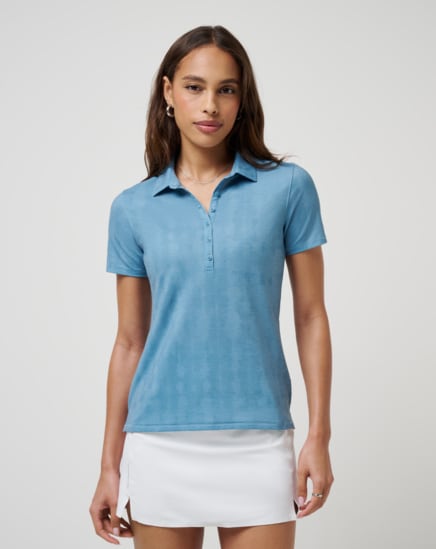 FEATHERWEIGHT ACTIVE PRINTED POLO Image Thumbnail 0