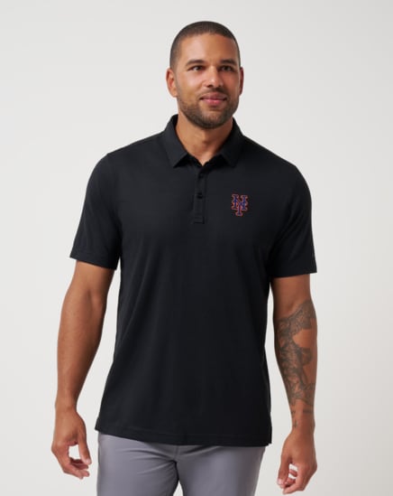 NEW YORK METS PLAYOFF PITCH POLO Image Thumbnail 0