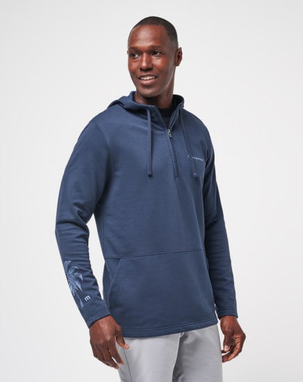 UPGRADED PALM HOODIE QUARTER ZIP