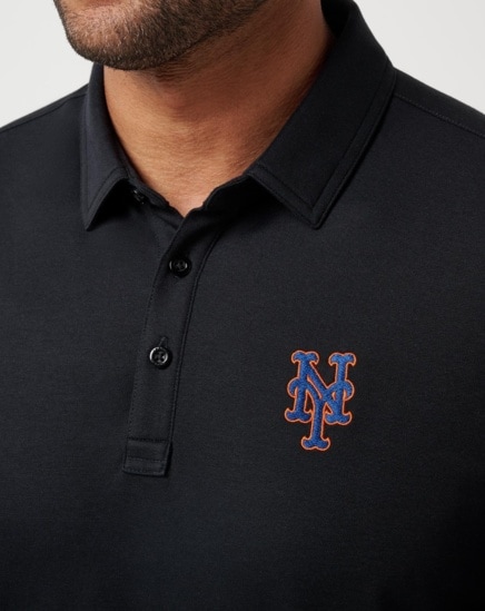 NEW YORK METS PLAYOFF PITCH POLO Image Thumbnail 3