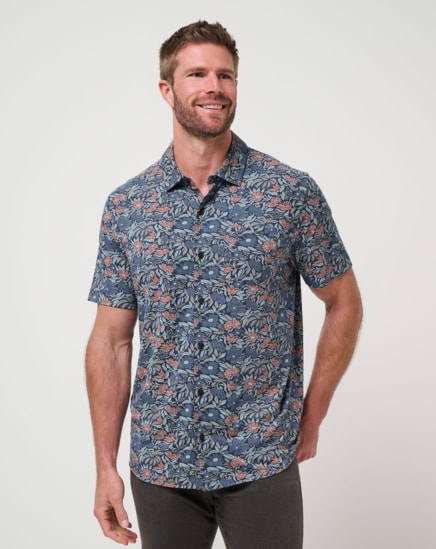 KNIT DAY CRUISE BUTTON-UP Image Thumbnail 1