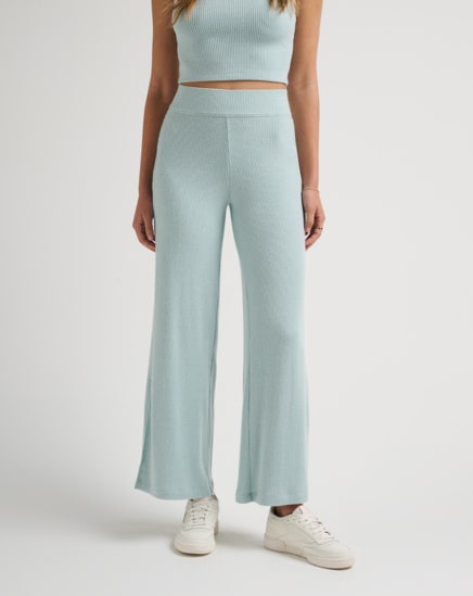 EVENING RETREAT WIDE RIB PANT Image Thumbnail 0