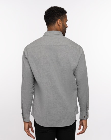 CLOUD FLANNEL BUTTON-UP Image Thumbnail 1