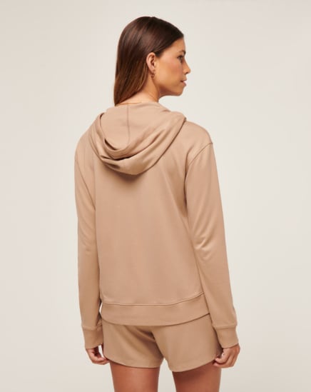 FRIDAY PONTE HALF ZIP HOODIE Image Thumbnail 2
