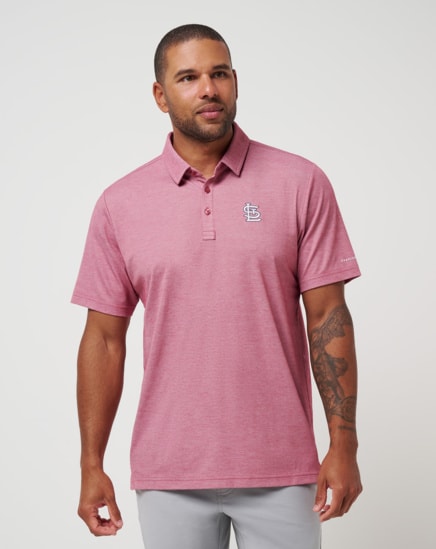 ST LOUIS CARDINALS PLAYOFF PITCH POLO Image Thumbnail 0