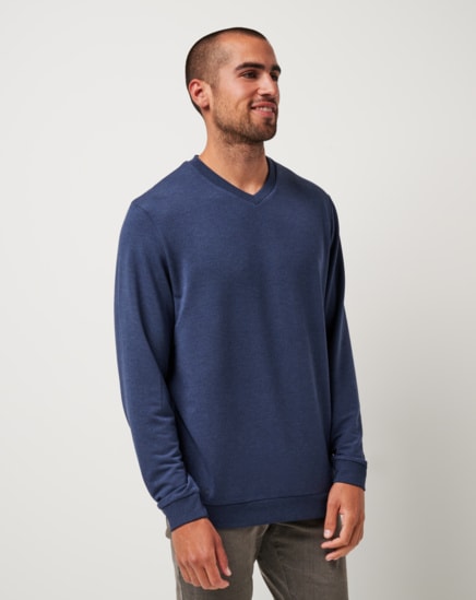 AMENITIES V-NECK CREW Image Thumbnail 1