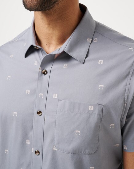 FRENCH RIVIERA BUTTON-UP Image Thumbnail 3