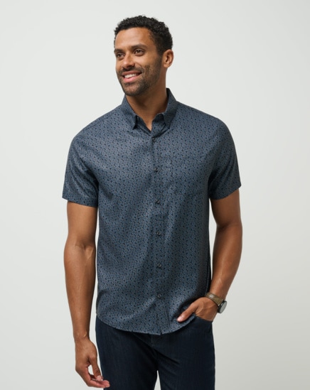TECHWOVEN COUNTRY MILE BUTTON-UP Image Thumbnail 0