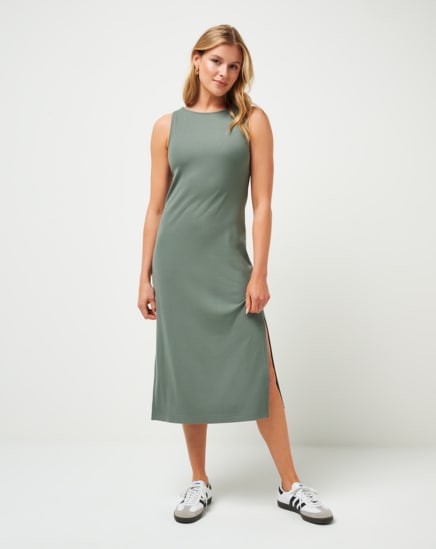 CLOUD RIB HADLEY WOOD DRESS Image Thumbnail 1