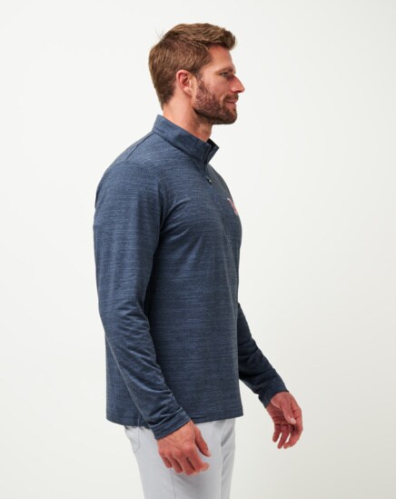 BOSTON RED SOX THE HEATER QUARTER ZIP Image Thumbnail 1