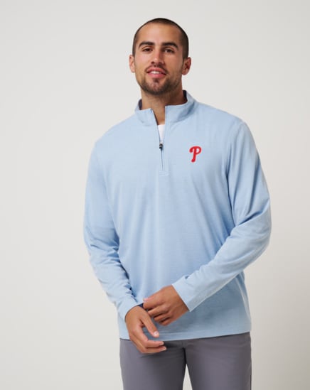 PHILADELPHIA PHILLIES TIME TO TAILGATE QUARTER ZIP Image Thumbnail 0