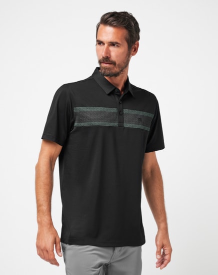 GOOD GOOD CHEST STRIPE POLO Image Thumbnail 1