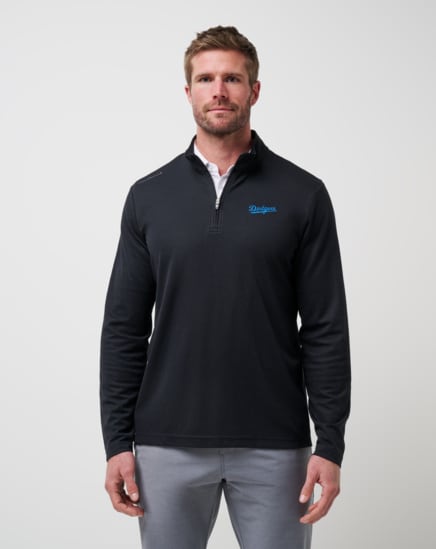 LOS ANGELES DODGERS TIME TO TAILGATE QUARTER ZIP Image Thumbnail 0