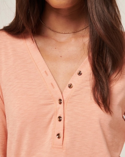 CLOUD JERSEY HENLEY Image Thumbnail 2