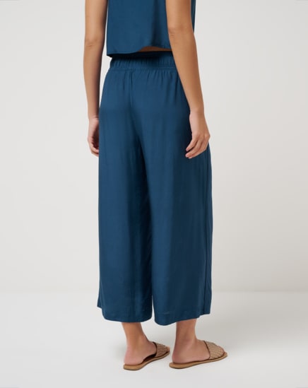SAVANNA CROPPED WIDE LEG PANT Image Thumbnail 2