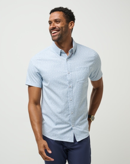 TECHWOVEN COUNTRY MILE BUTTON-UP Image Thumbnail 0