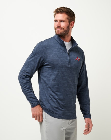 ATLANTA BRAVES THE HEATER QUARTER ZIP Image Thumbnail 1
