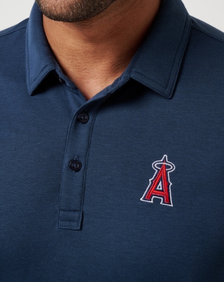 LOS ANGELES ANGELS PLAYOFF PITCH POLO Image Thumbnail 3