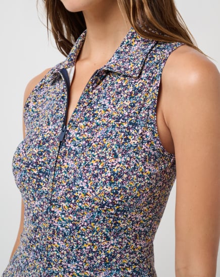 MOVEKNIT SLEEVELESS POLO DRESS 2.0 Image Thumbnail 2