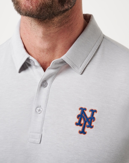 NEW YORK METS PLAYOFF PITCH POLO Image Thumbnail 2