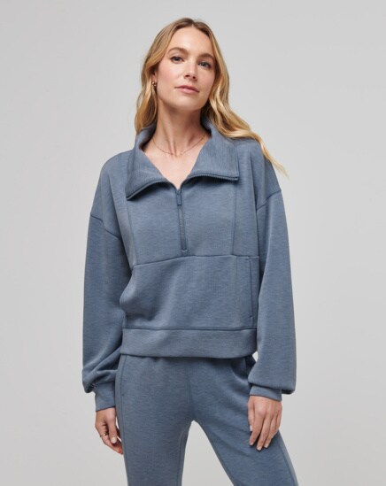 SKYLOFT SOFT HALF ZIP Image Thumbnail 2