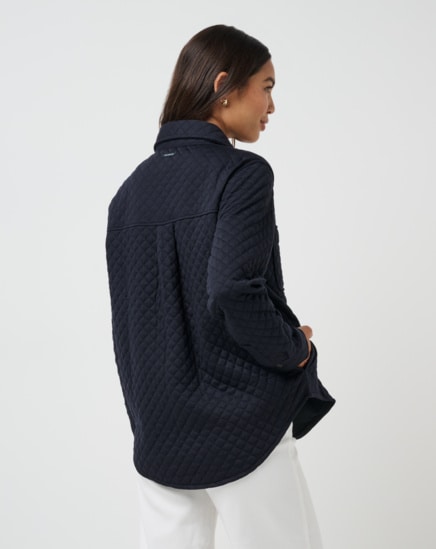 DIAMOND QUILTED SHACKET Image Thumbnail 1