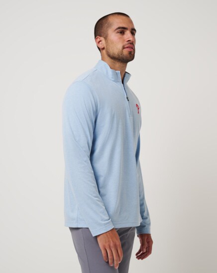 PHILADELPHIA PHILLIES TIME TO TAILGATE QUARTER ZIP Image Thumbnail 1