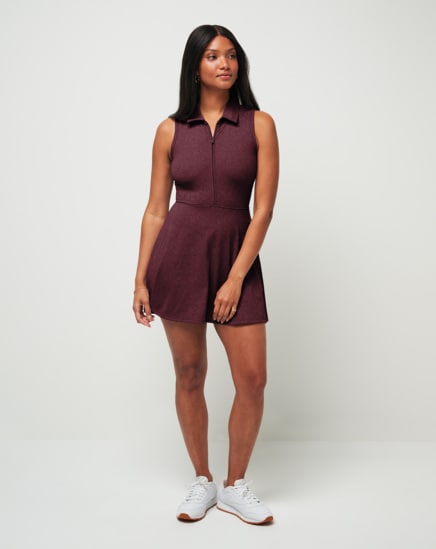 MOVEKNIT SLEEVELESS POLO DRESS 2.0 Image Thumbnail 0
