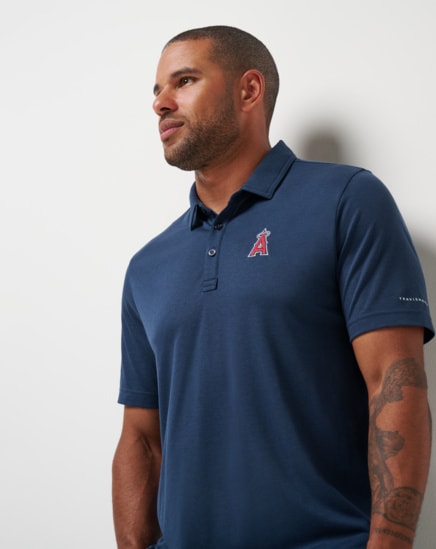 LOS ANGELES ANGELS PLAYOFF PITCH POLO Image Thumbnail 4