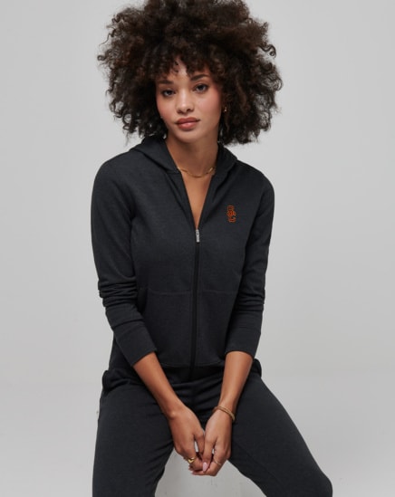 USC CLOUD ZIP HOODIE Image Thumbnail 3