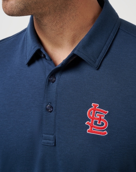 ST LOUIS CARDINALS PLAYOFF PITCH POLO Image Thumbnail 3