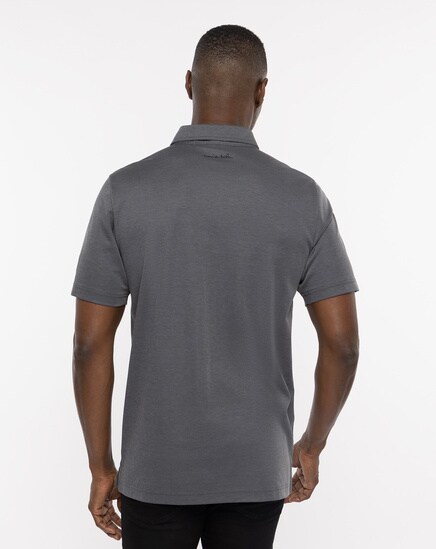 ST ANDREWS SANDY GREY POLO Image Thumbnail 3