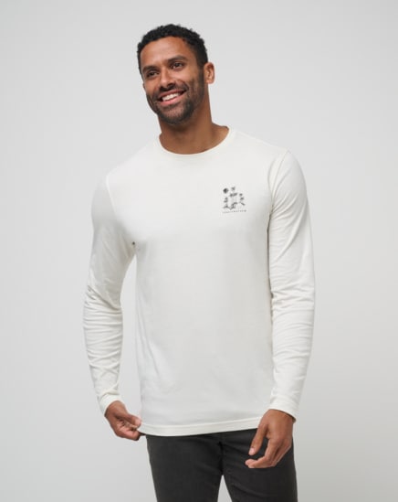 ROLLING WAVES LONG SLEEVE TEE Image Thumbnail 4