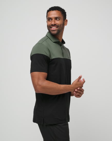 HEATER PRO COLOR BLOCK POLO Image Thumbnail 1