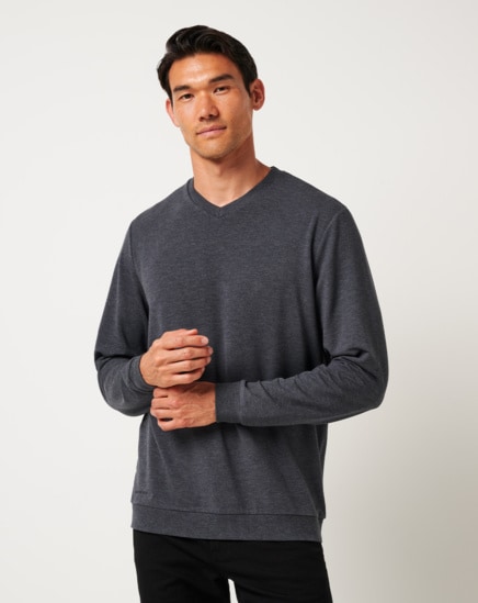 AMENITIES V-NECK CREW Image Thumbnail 0