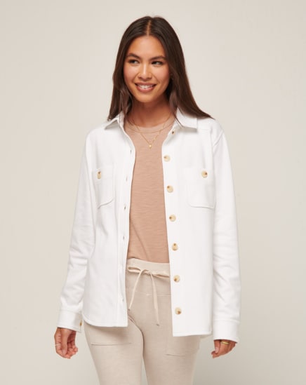 CLOUD FLEECE SHACKET Image Thumbnail 1