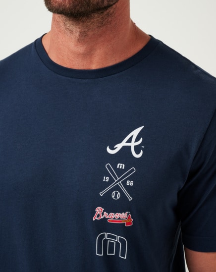 ATLANTA BRAVES SUNSET SLAM TEE Image Thumbnail 3