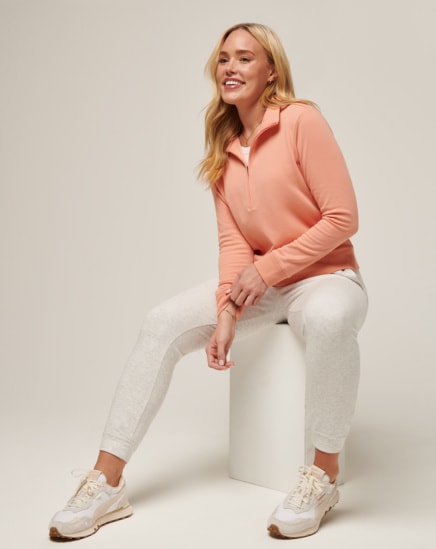 CLOUD FLEECE HALF ZIP Image Thumbnail 1