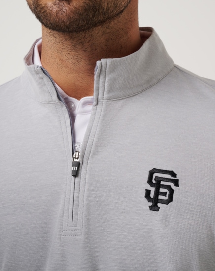 SAN FRANCISCO GIANTS TIME TO TAILGATE QUARTER ZIP Image Thumbnail 3
