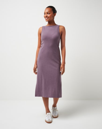 CLOUD RIB HADLEY WOOD DRESS Image Thumbnail 1