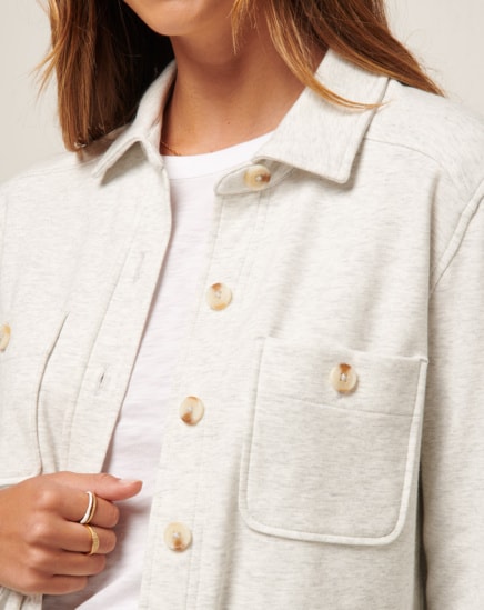 CLOUD FLEECE SHACKET Image Thumbnail 1