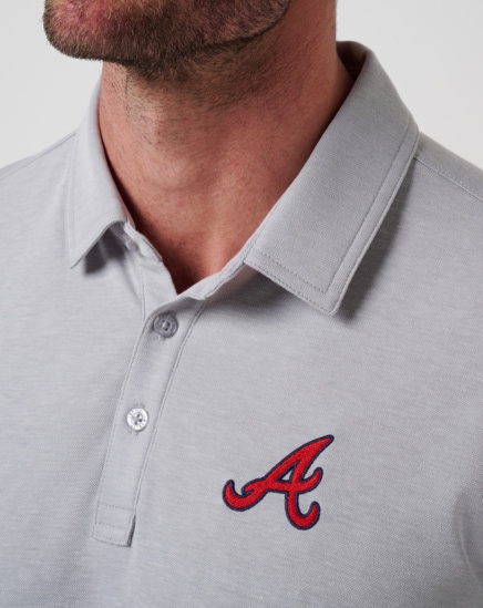 ATLANTA BRAVES PLAYOFF PITCH POLO Image Thumbnail 3