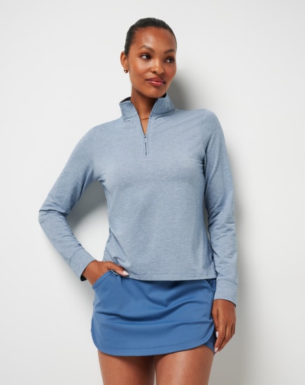 FEATHERWEIGHT ACTIVE QUARTER ZIP Image Thumbnail 4